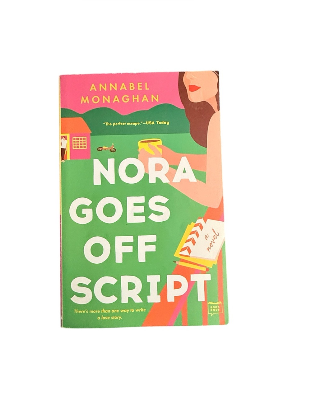 Nora Goes Off Script - by Annabel Monaghan - paperback book